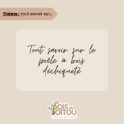 poêle, plaquettes - Les Bois du Poitou
